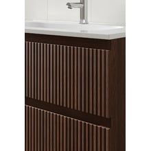 Panama 800mm Wall Hung Single Vanity with Integrated Basin
